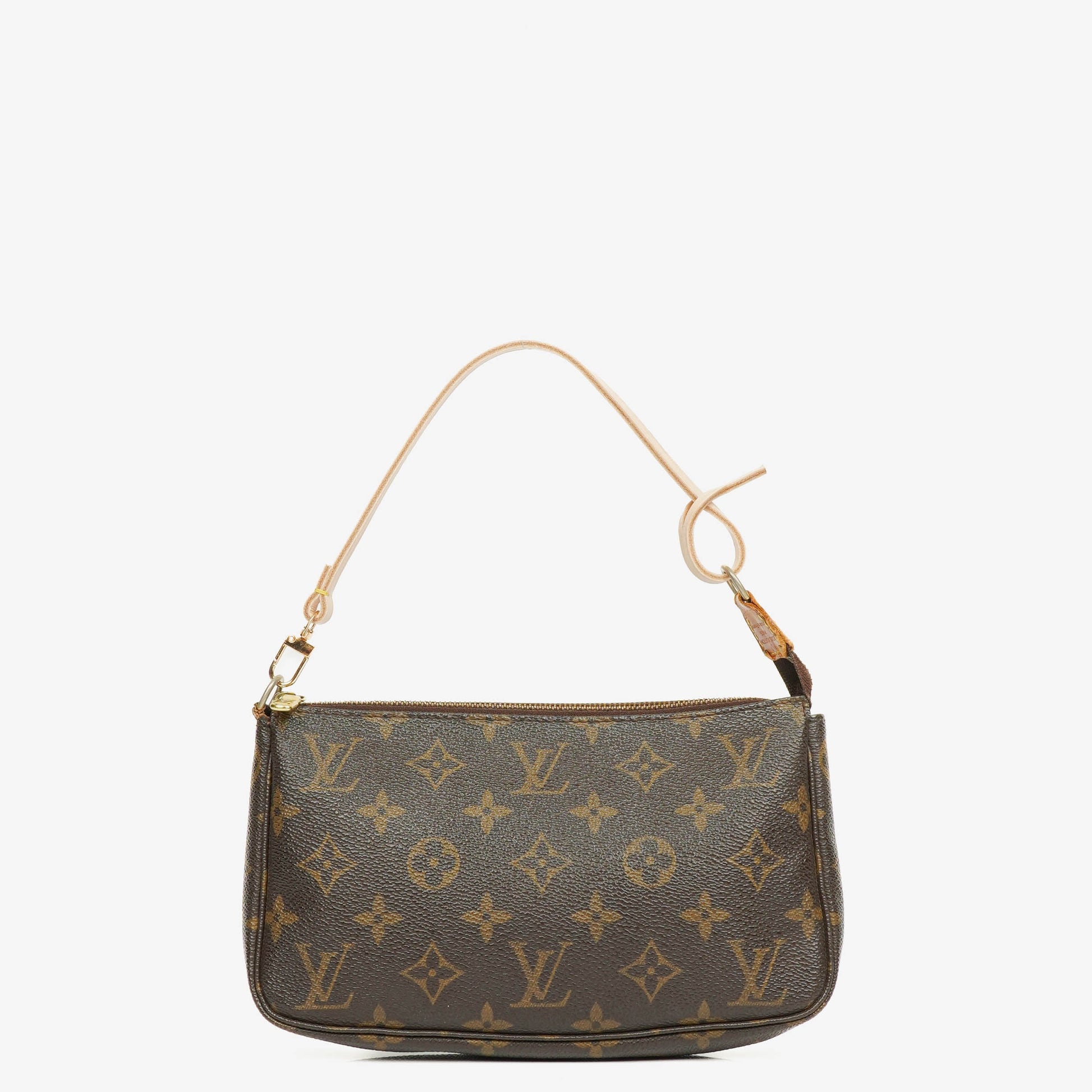 Louis Vuitton Pochette Accessoires Clutch-Handtasche aus Monogram Canvas