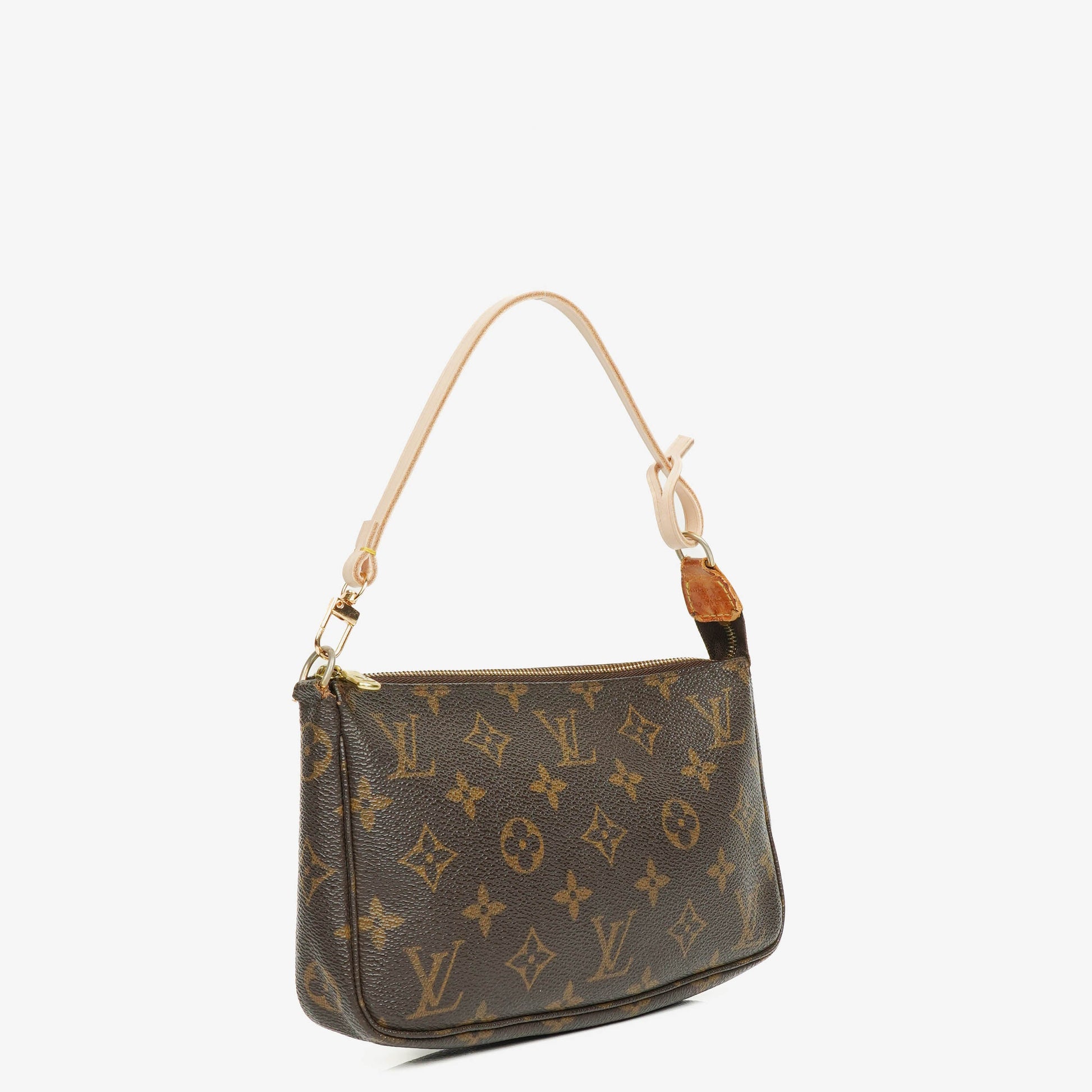 Louis Vuitton Pochette Accessoires Clutch-Handtasche aus Monogram Canvas
