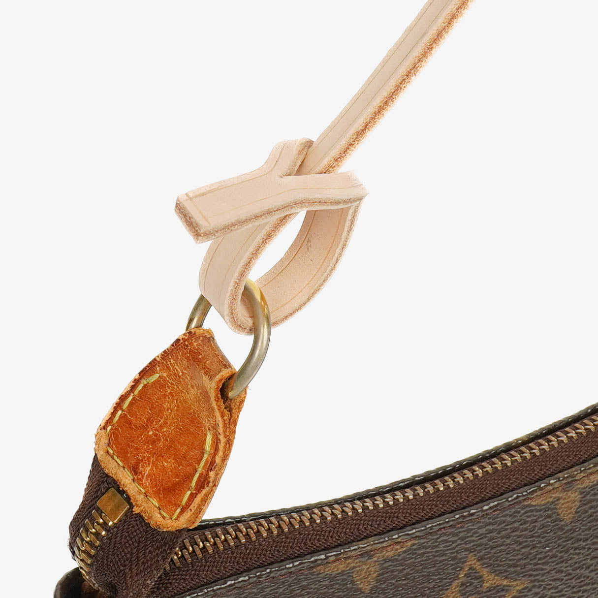 Louis Vuitton Pochette Accessoires Clutch-Handtasche aus Monogram Canvas