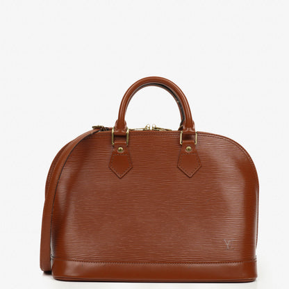 Louis Vuitton Alma PM Handtasche aus Epi Leder
