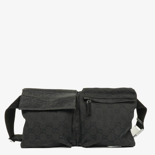 Gucci GG Monogram Canvas Gürteltasche