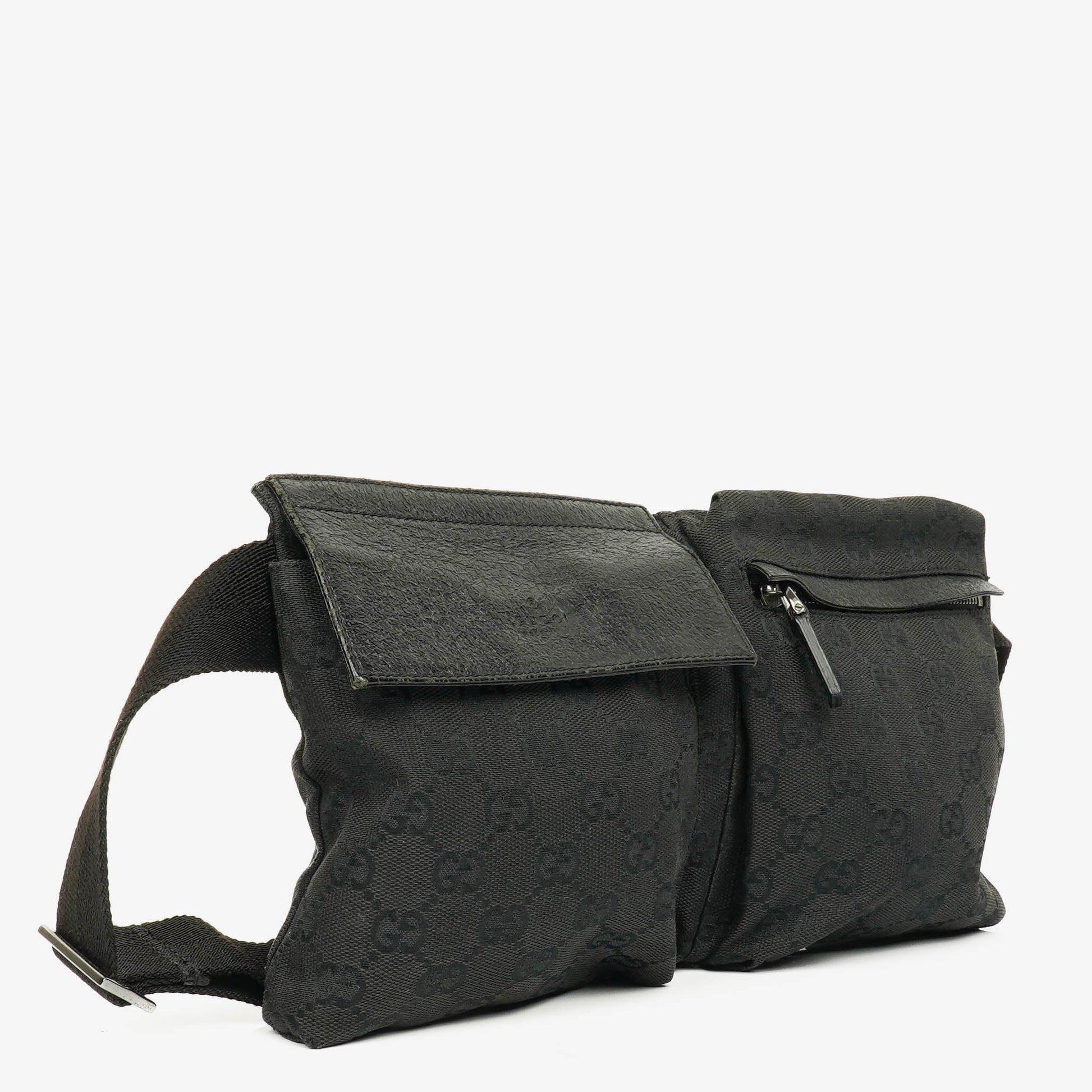 Gucci GG Monogram Canvas Gürteltasche