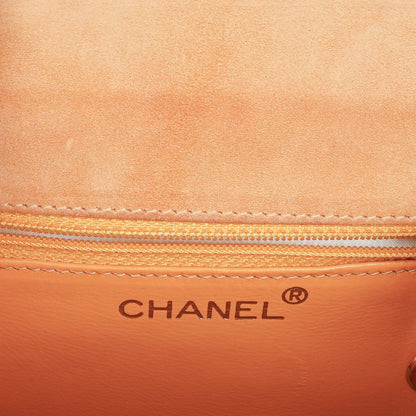 Chanel Mini Square Flap Tasche aus Wildleder