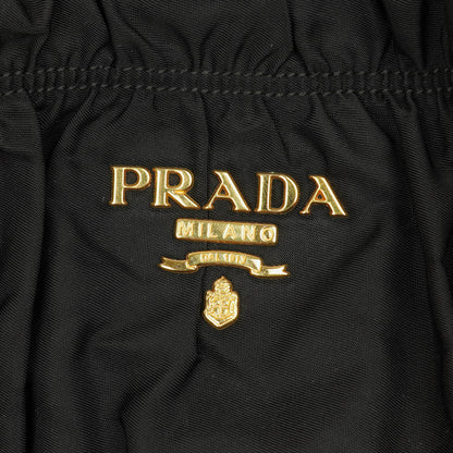 Prada Tessuto Gaufre Tasche aus schwarzem Nylon
