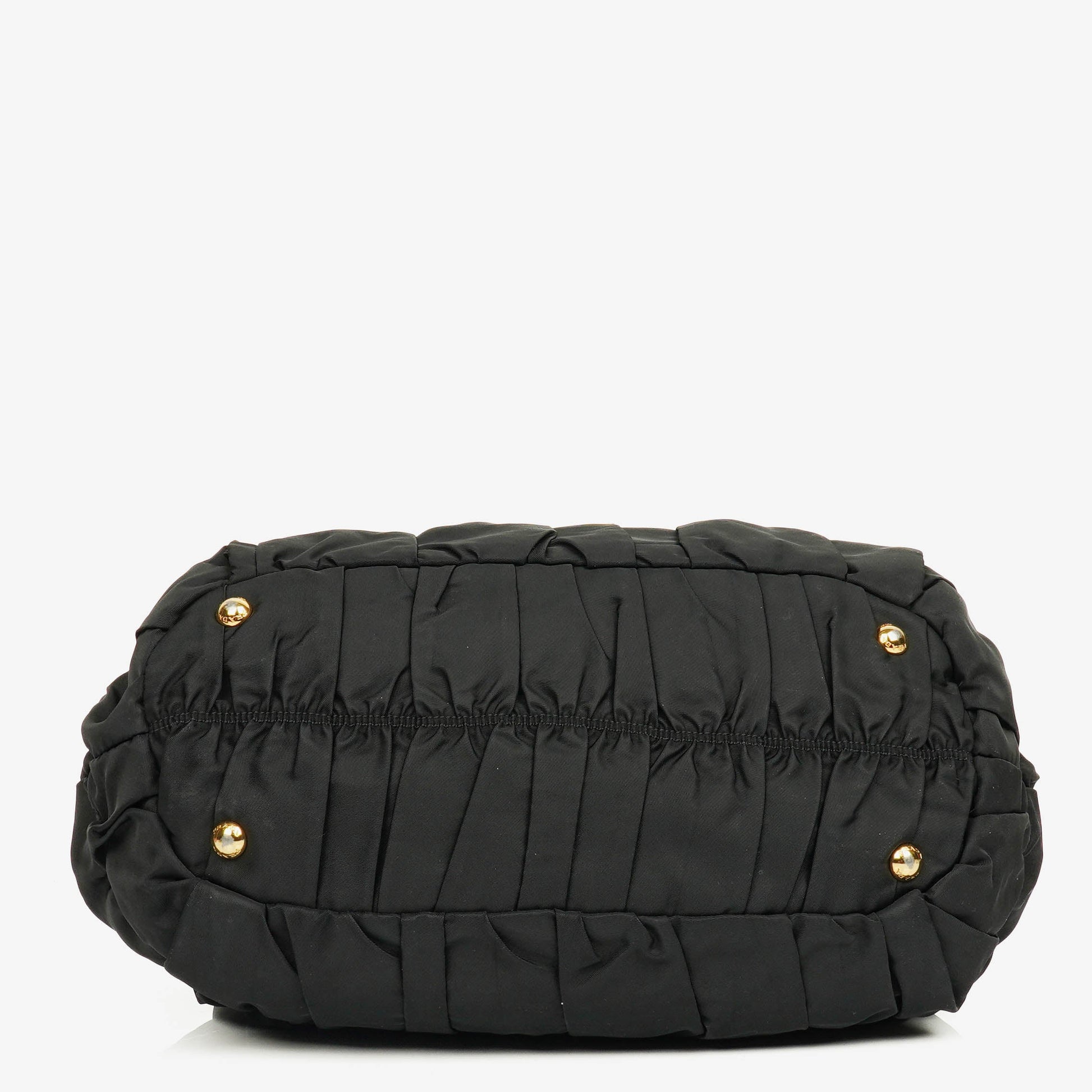 Prada Tessuto Gaufre Tasche aus schwarzem Nylon