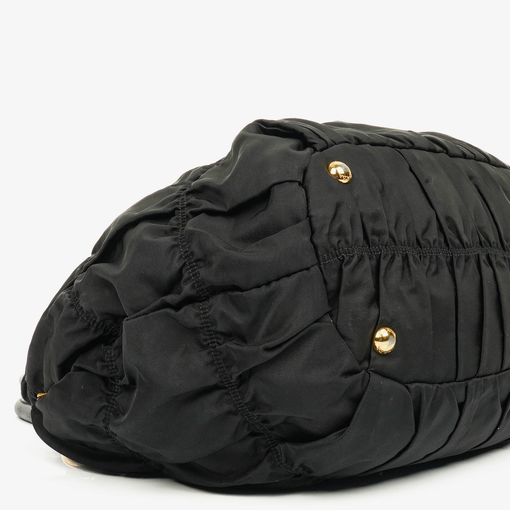 Prada Tessuto Gaufre Tasche aus schwarzem Nylon