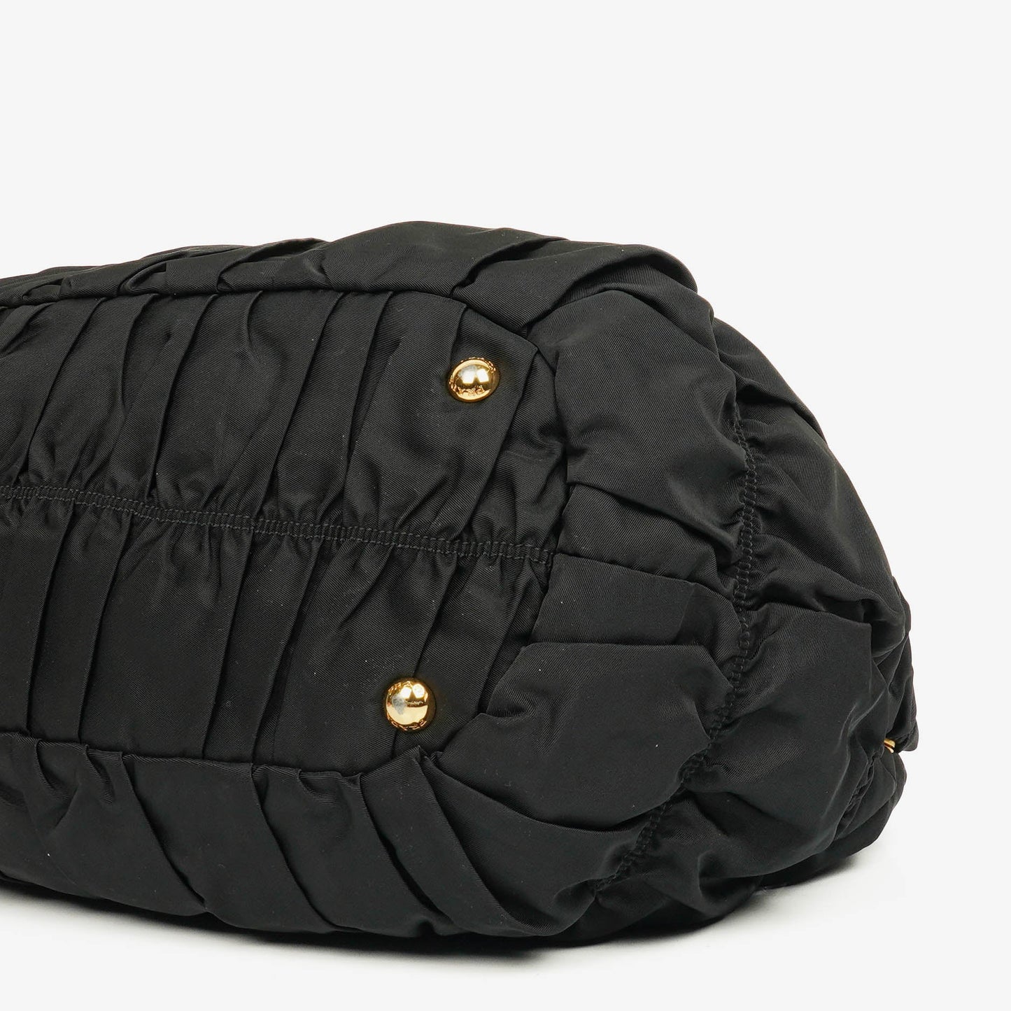 Prada Tessuto Gaufre Tasche aus schwarzem Nylon