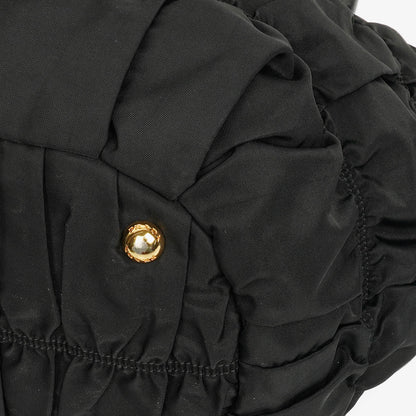 Prada Tessuto Gaufre Tasche aus schwarzem Nylon