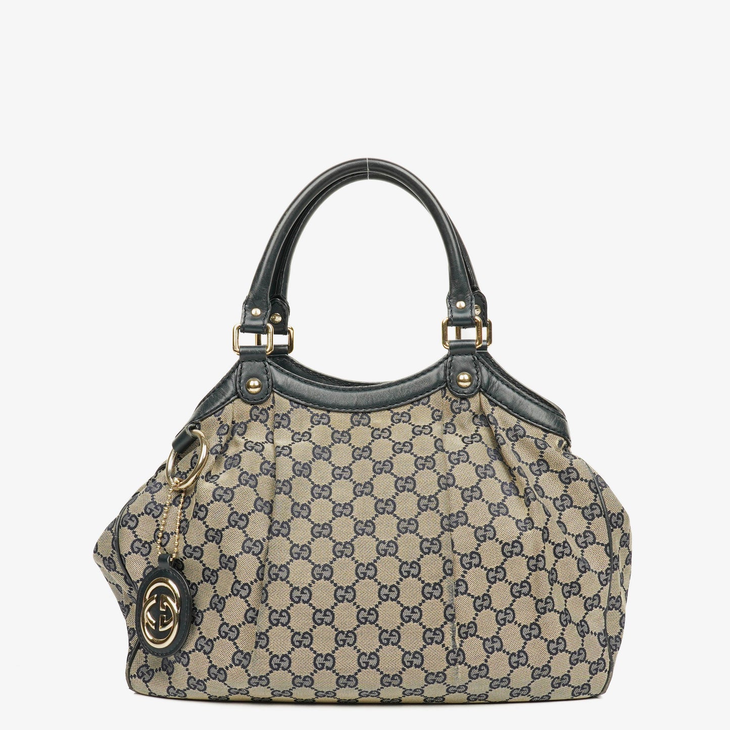 Gucci Sukey Schulter-Hobo-Tasche aus Monogram Canvas