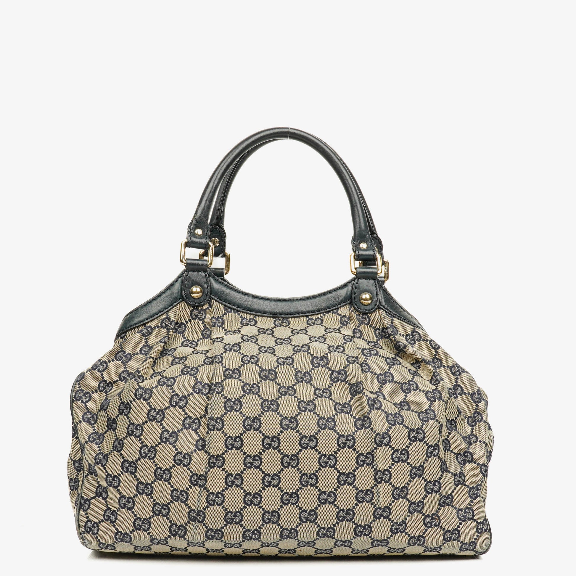 Gucci Sukey Schulter-Hobo-Tasche aus Monogram Canvas