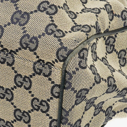 Gucci Sukey Schulter-Hobo-Tasche aus Monogram Canvas