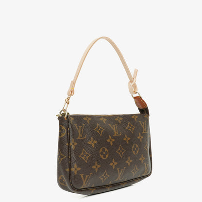 Louis Vuitton Pochette Accessoires Clutch aus Monogram Canvas