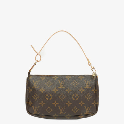 Louis Vuitton Pochette Accessoires Clutch aus Monogram Canvas