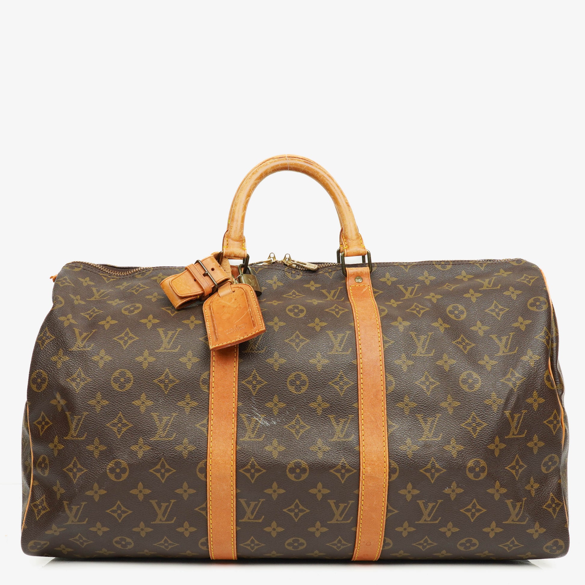 Louis Vuitton Keepall 50 Reisetasche aus Monogram Canvas
