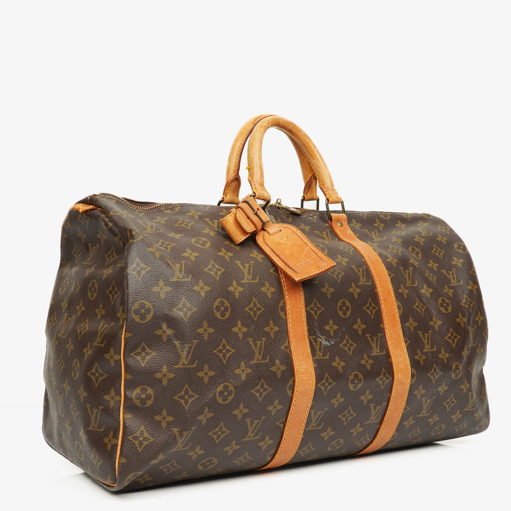Louis Vuitton Keepall 50 Reisetasche aus Monogram Canvas