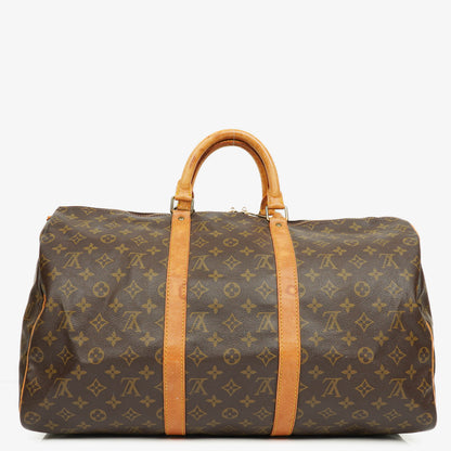 Louis Vuitton Keepall 50 Reisetasche aus Monogram Canvas