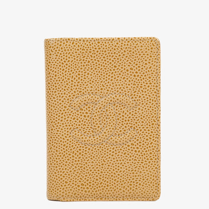 Chanel Timeless Caviar CC Kartenetui Portemonnaie Beige