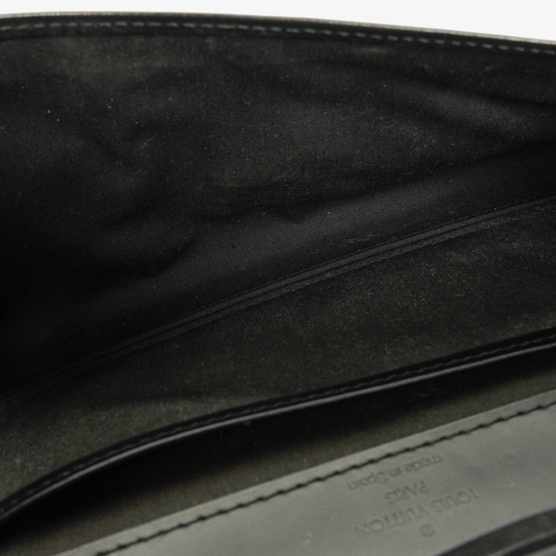 Louis Vuitton Honfleur Tasche aus schwarzem Epi-Leder