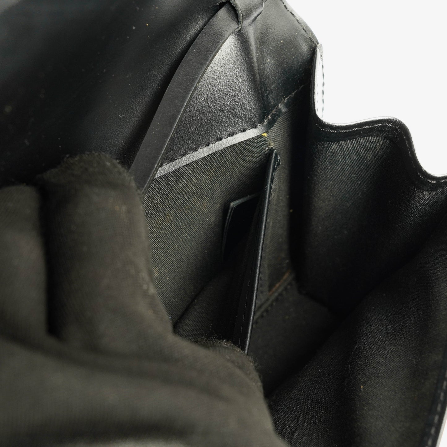Louis Vuitton Honfleur Tasche aus schwarzem Epi-Leder