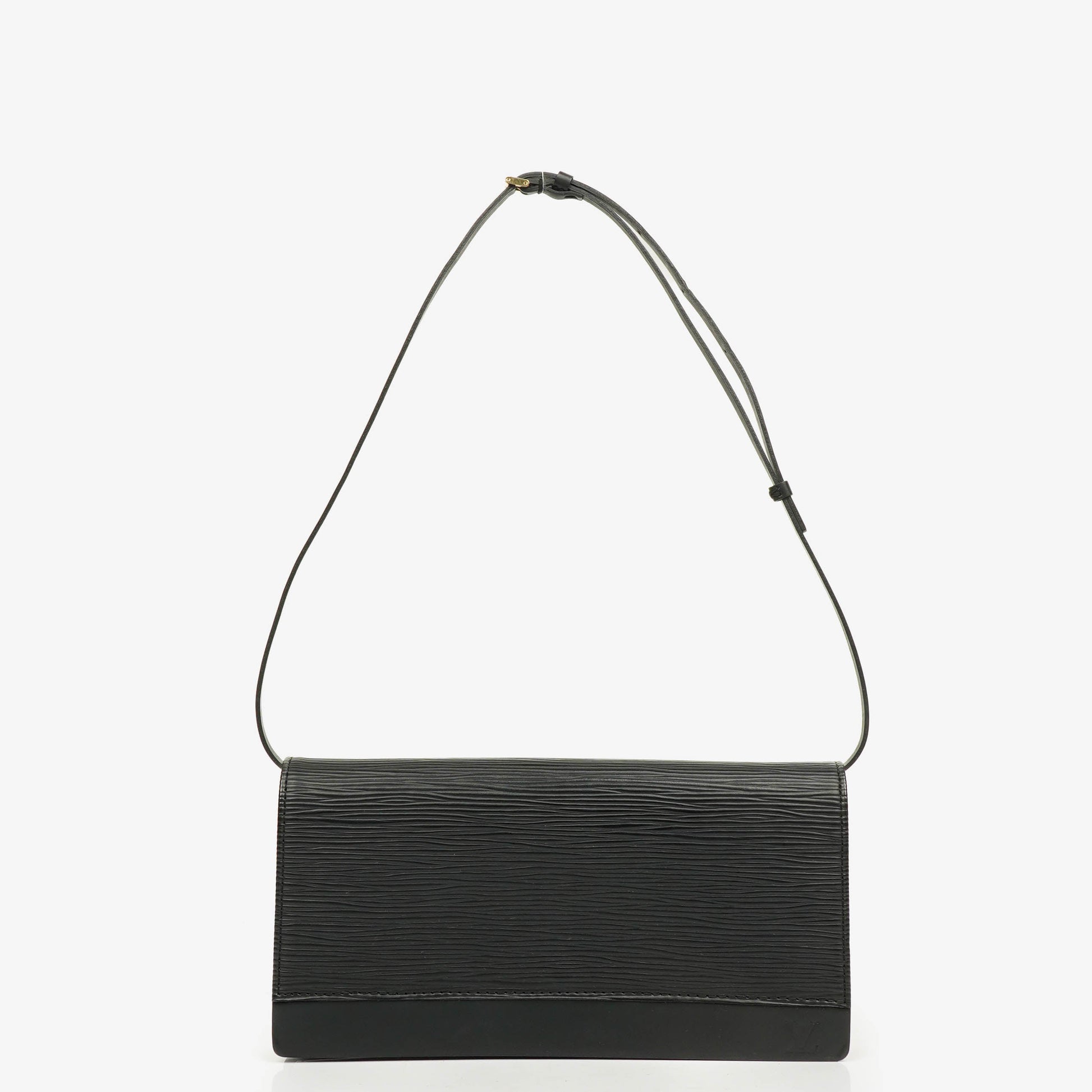 Louis Vuitton Honfleur Tasche aus schwarzem Epi-Leder