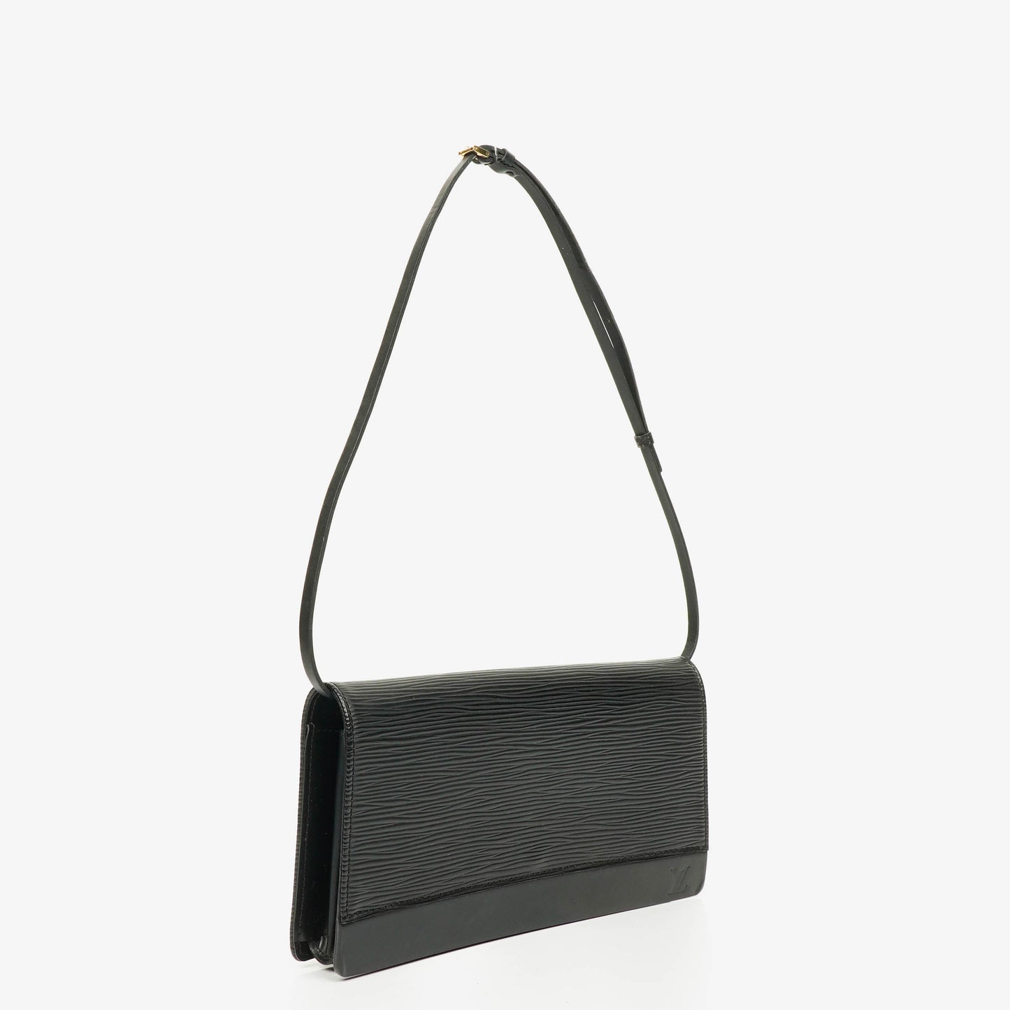 Louis Vuitton Honfleur Tasche aus schwarzem Epi-Leder