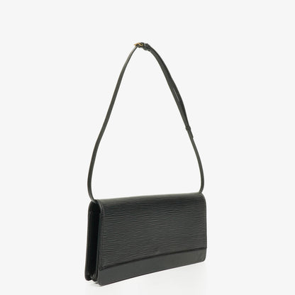 Louis Vuitton Honfleur Tasche aus schwarzem Epi-Leder