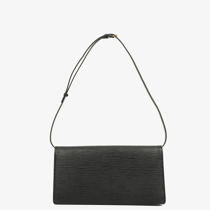 Louis Vuitton Honfleur Tasche aus schwarzem Epi-Leder