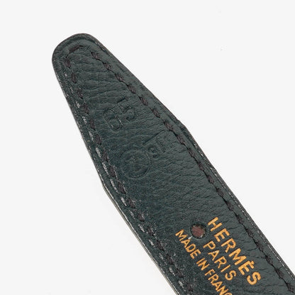 Hermès Constance 20 mm Gürtel 65 aus Box- und Courchevel-Leder