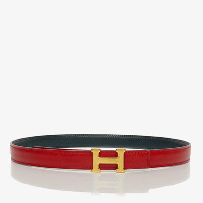 Hermès Constance 20 mm Gürtel 65 aus Box- und Courchevel-Leder