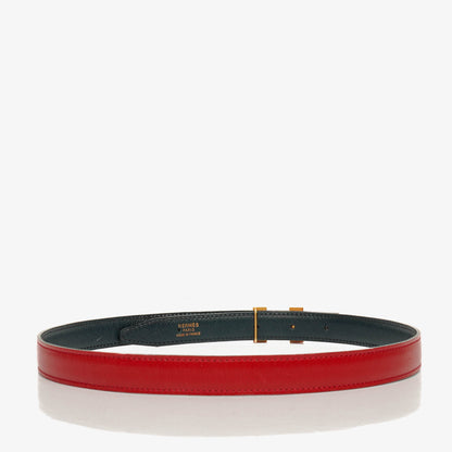 Hermès Constance 20 mm Gürtel 65 aus Box- und Courchevel-Leder