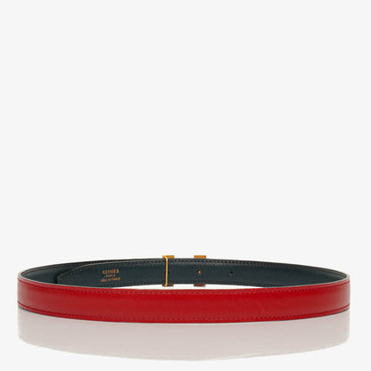 Hermès Constance 20 mm Gürtel 65 aus Box- und Courchevel-Leder