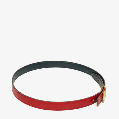 Hermès Constance 20 mm Gürtel 65 aus Box- und Courchevel-Leder