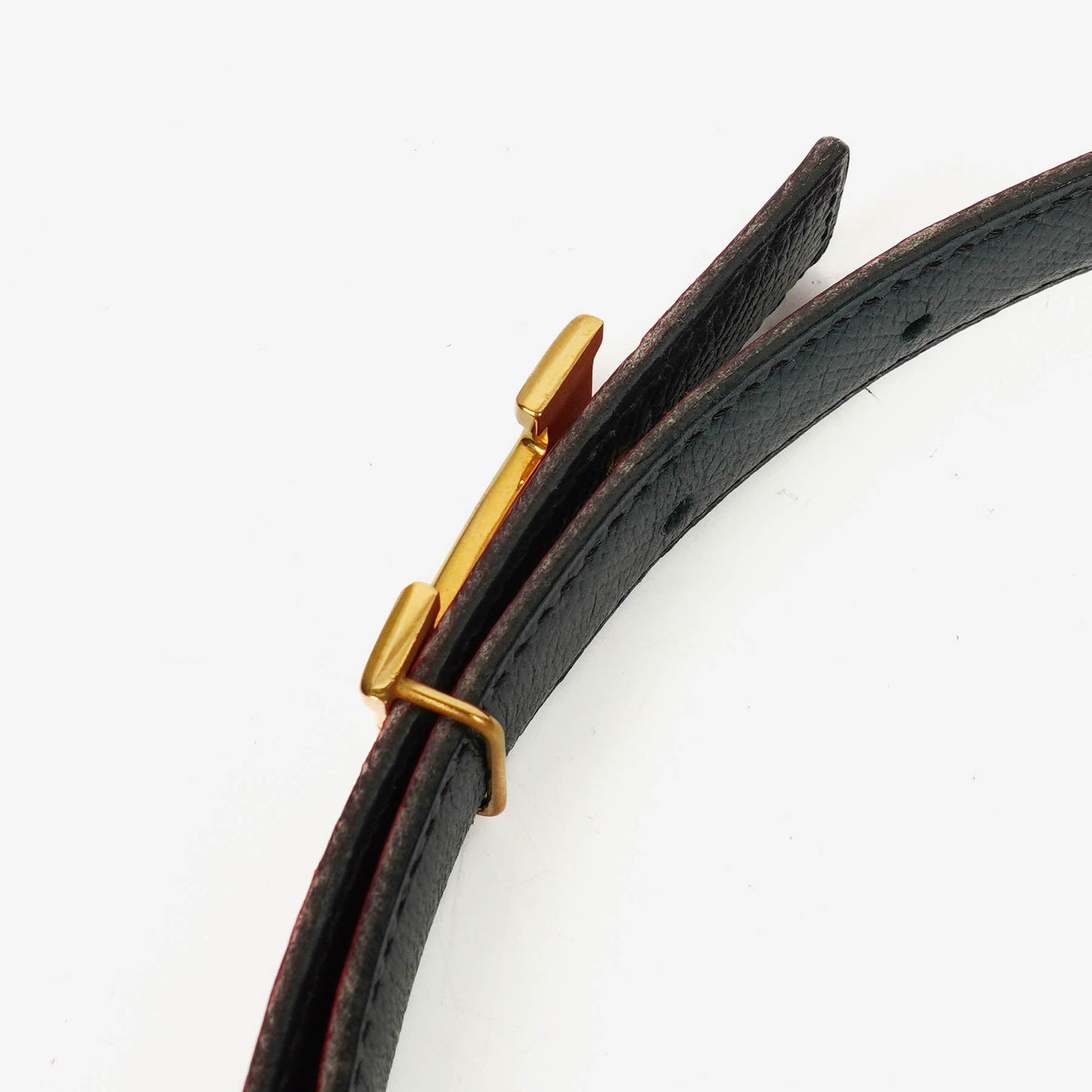 Hermès Constance 20 mm Gürtel 65 aus Box- und Courchevel-Leder