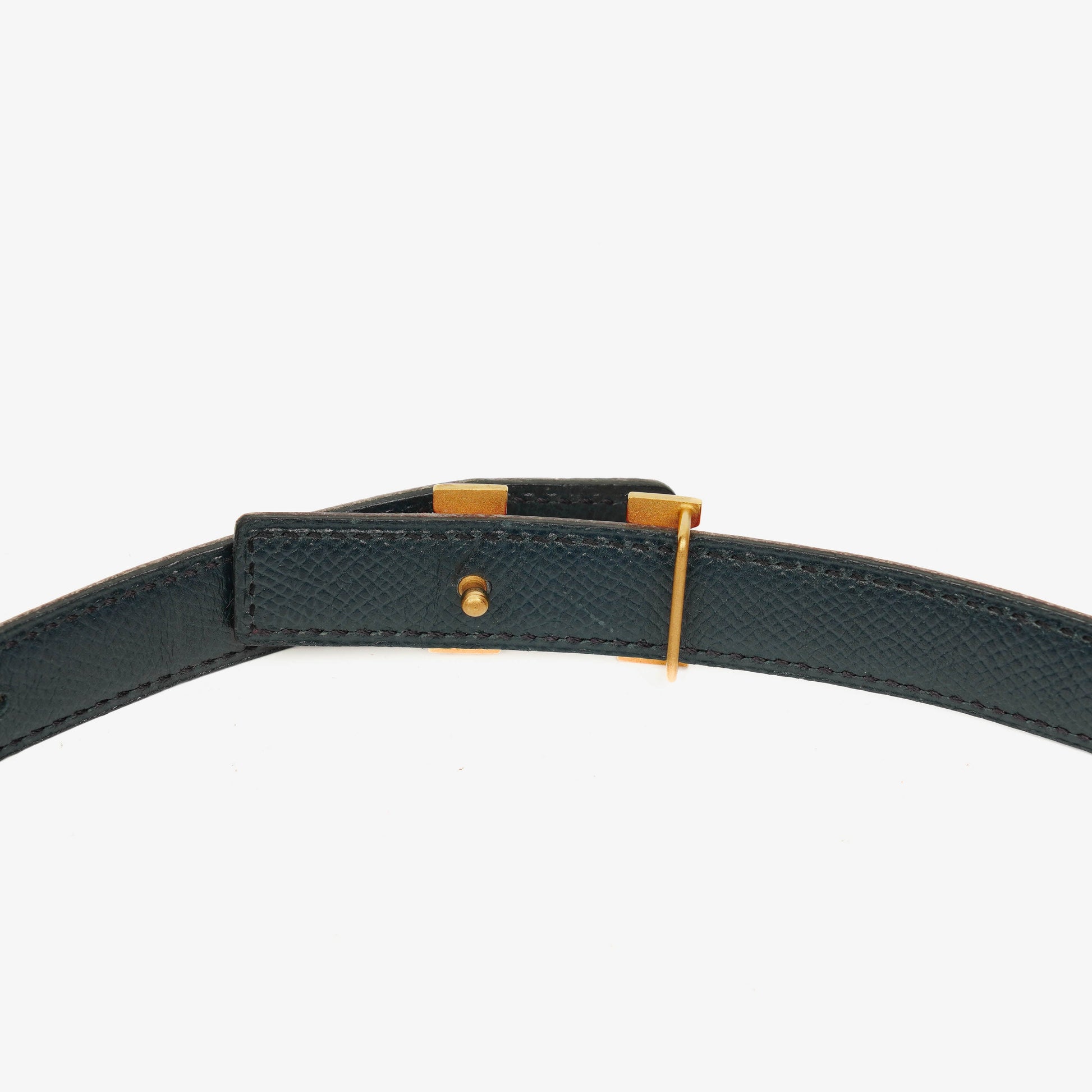 Hermès Constance 20 mm Gürtel 65 aus Box- und Courchevel-Leder