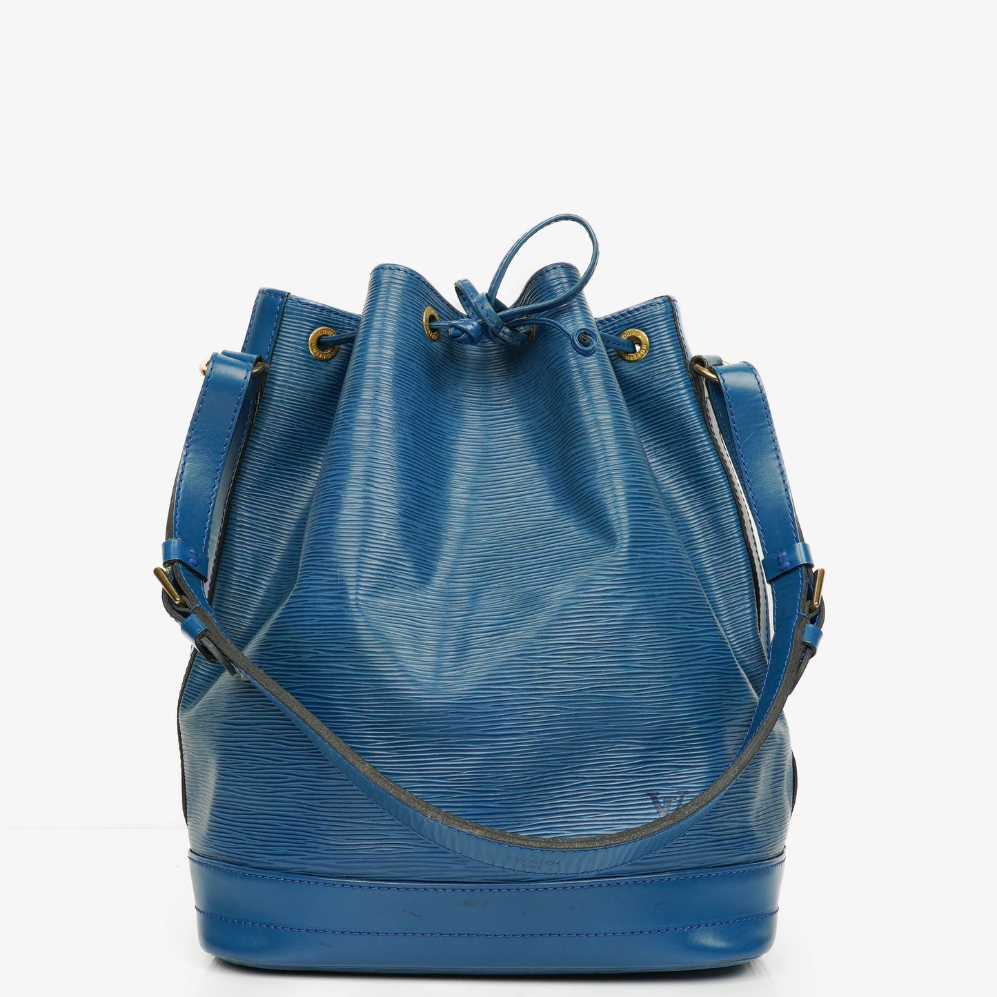 Louis Vuitton Noe Grande GM Schultertasche aus blauem Epi Leder