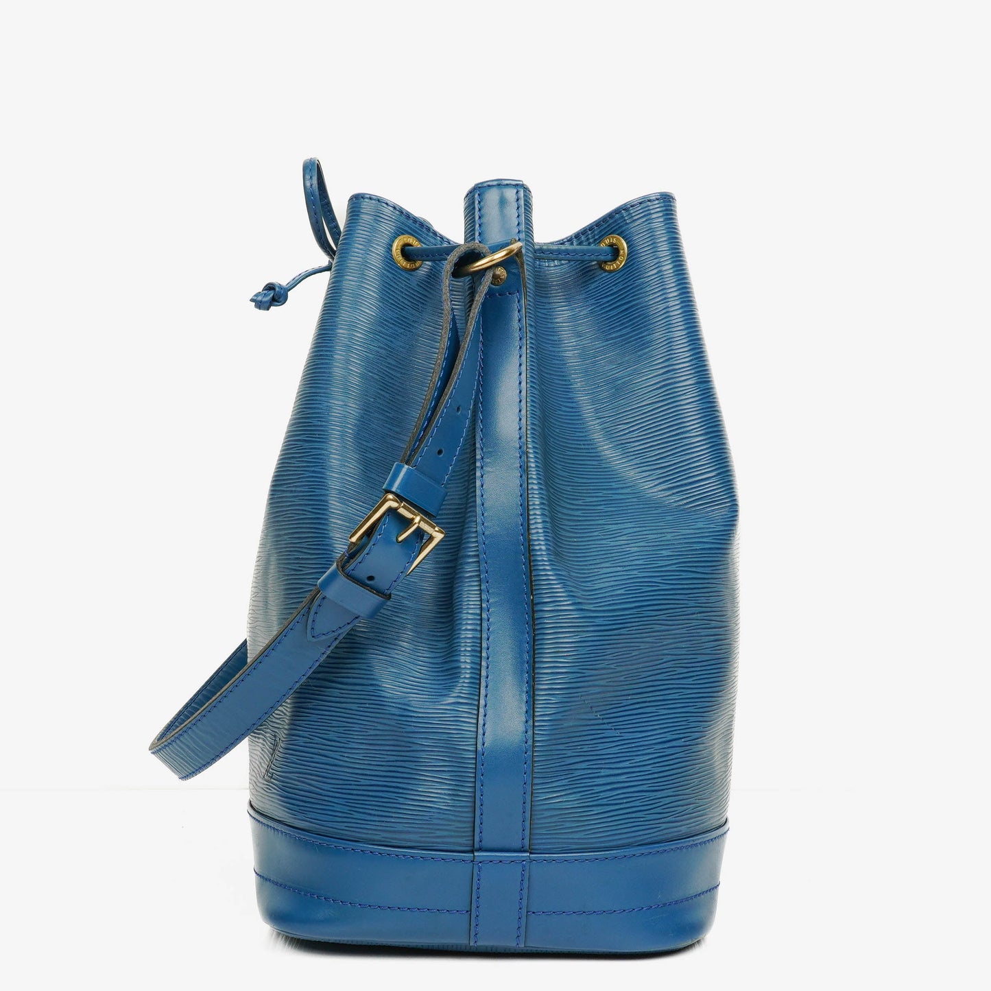 Louis Vuitton Noe Grande GM Schultertasche aus blauem Epi Leder