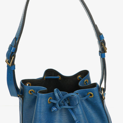 Louis Vuitton Noe Grande GM Schultertasche aus blauem Epi Leder