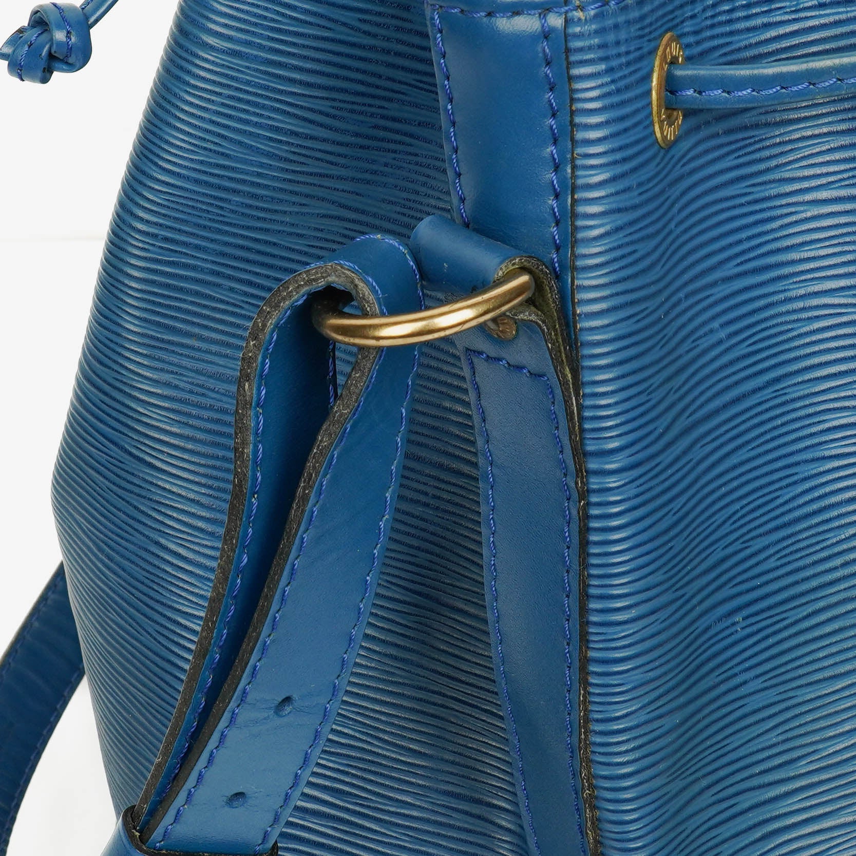 Louis Vuitton Noe Grande GM Schultertasche aus blauem Epi Leder