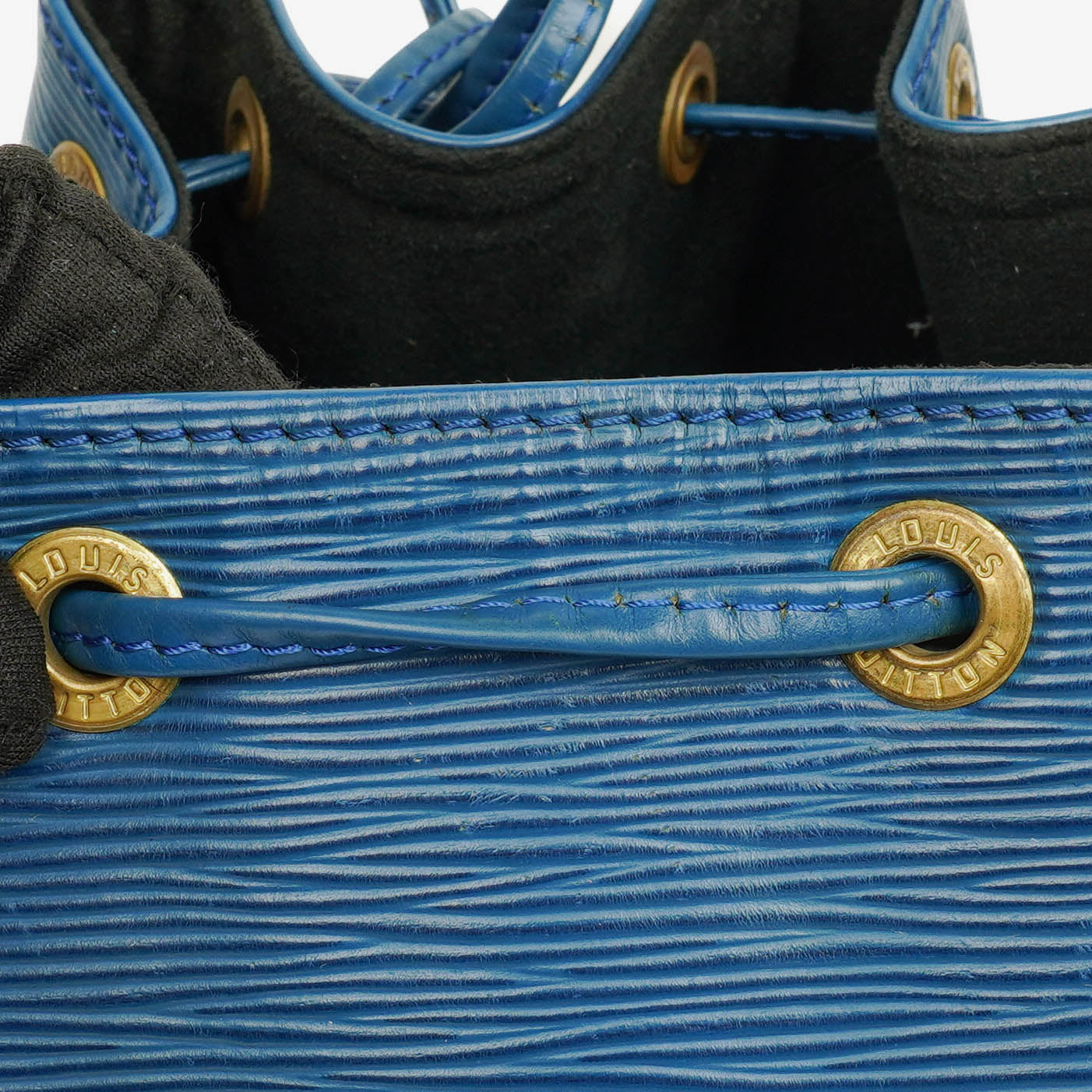 Louis Vuitton Noe Grande GM Schultertasche aus blauem Epi Leder