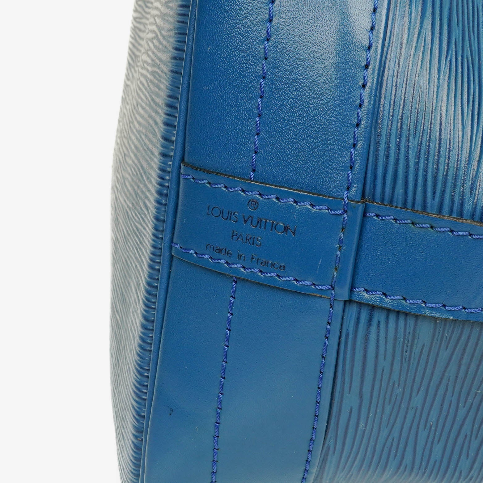 Louis Vuitton Noe Grande GM Schultertasche aus blauem Epi Leder