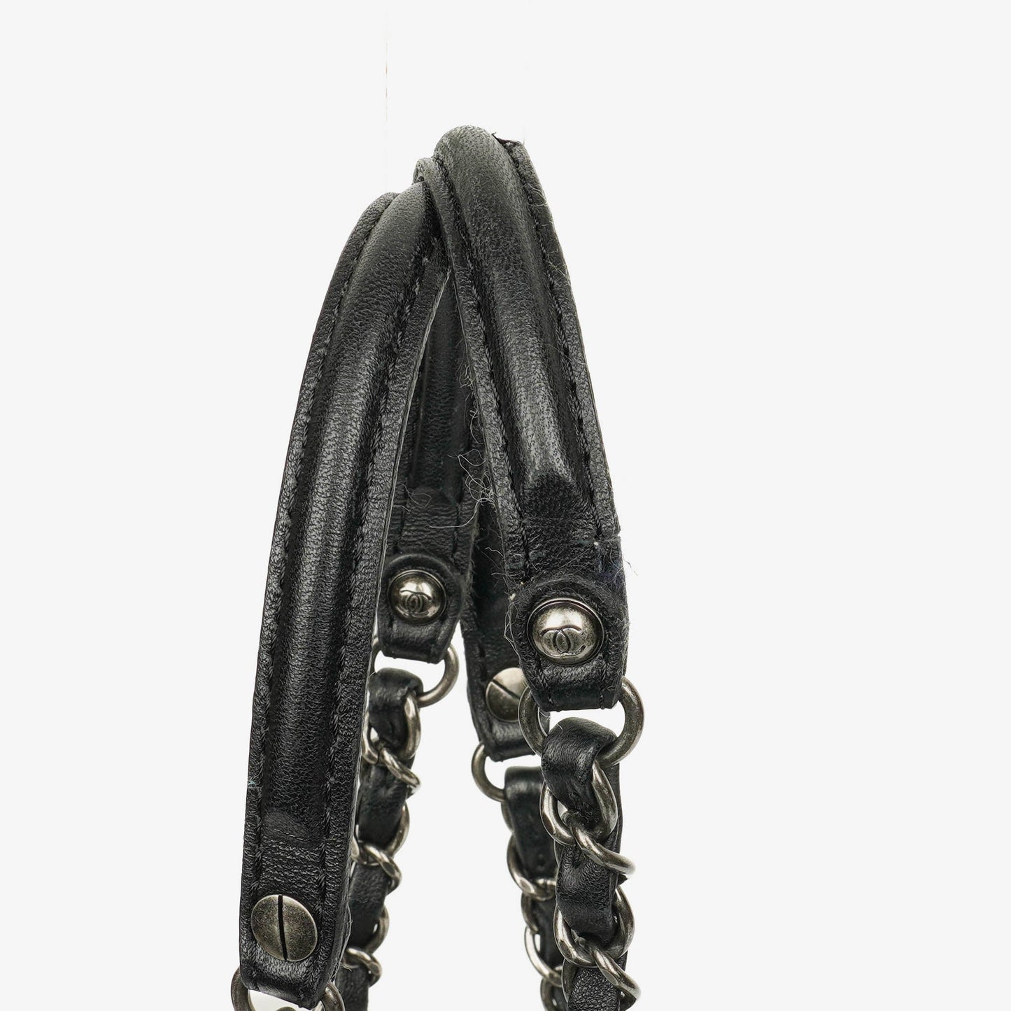 Chanel Patchwork Beuteltasche aus Leder und Wildleder