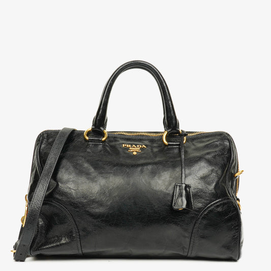 Prada Tasche aus Vitello Shine Leder