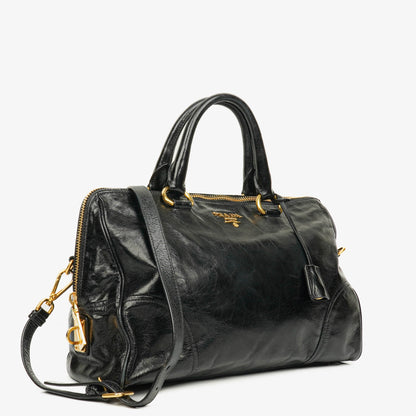 Prada Tasche aus Vitello Shine Leder