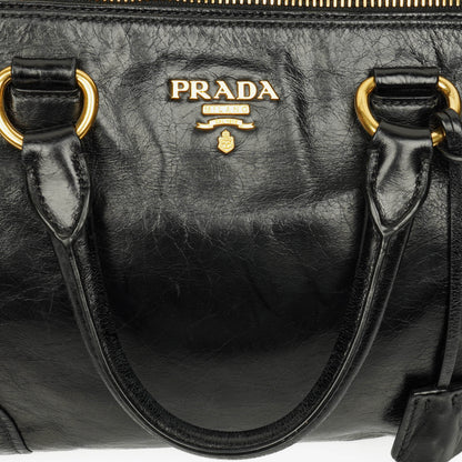 Prada Tasche aus Vitello Shine Leder