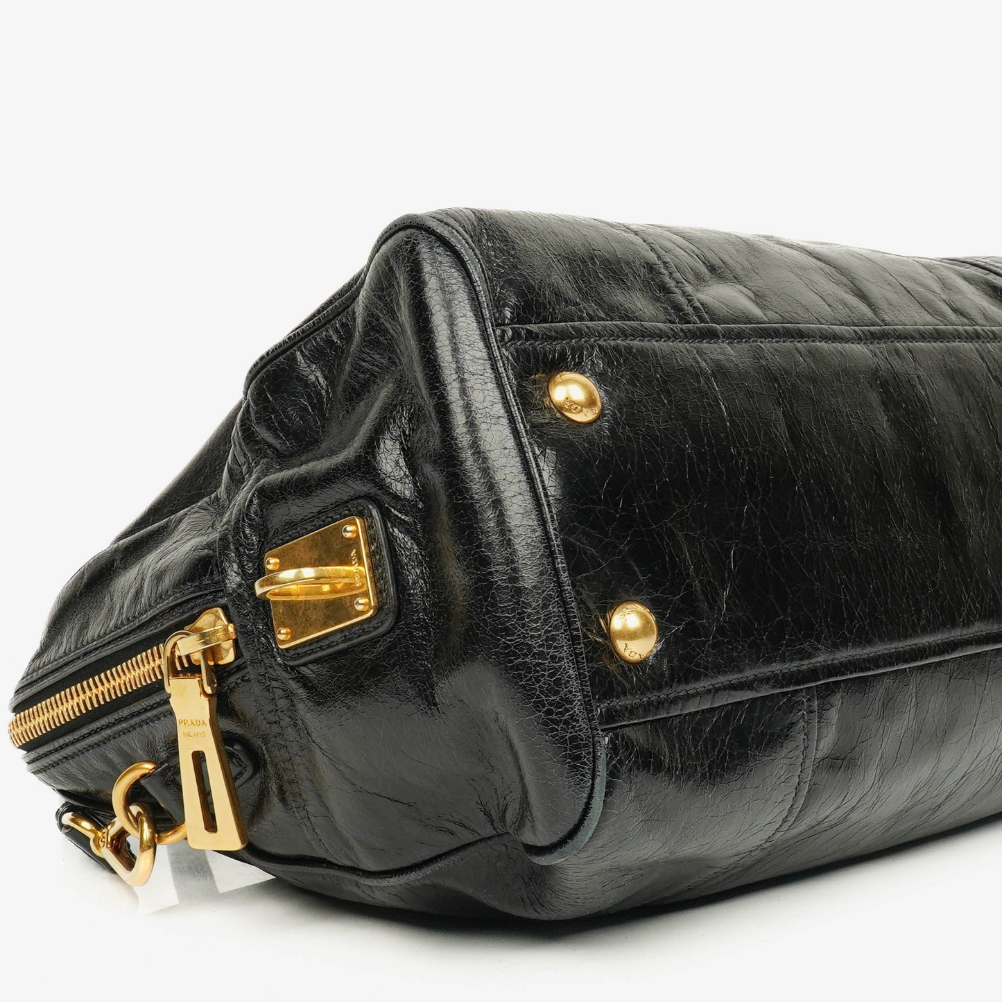 Prada Tasche aus Vitello Shine Leder