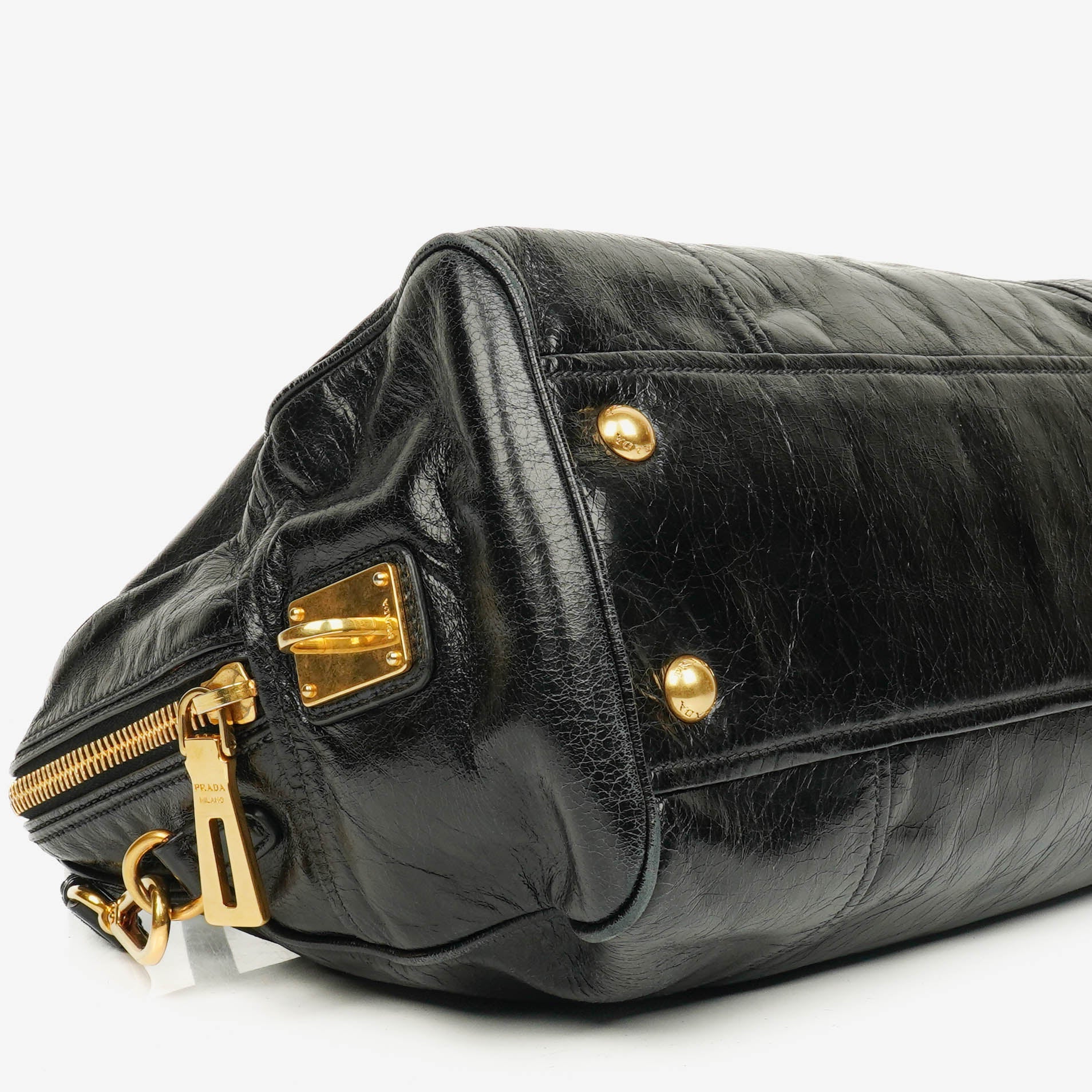 Prada Tasche aus Vitello Shine Leder