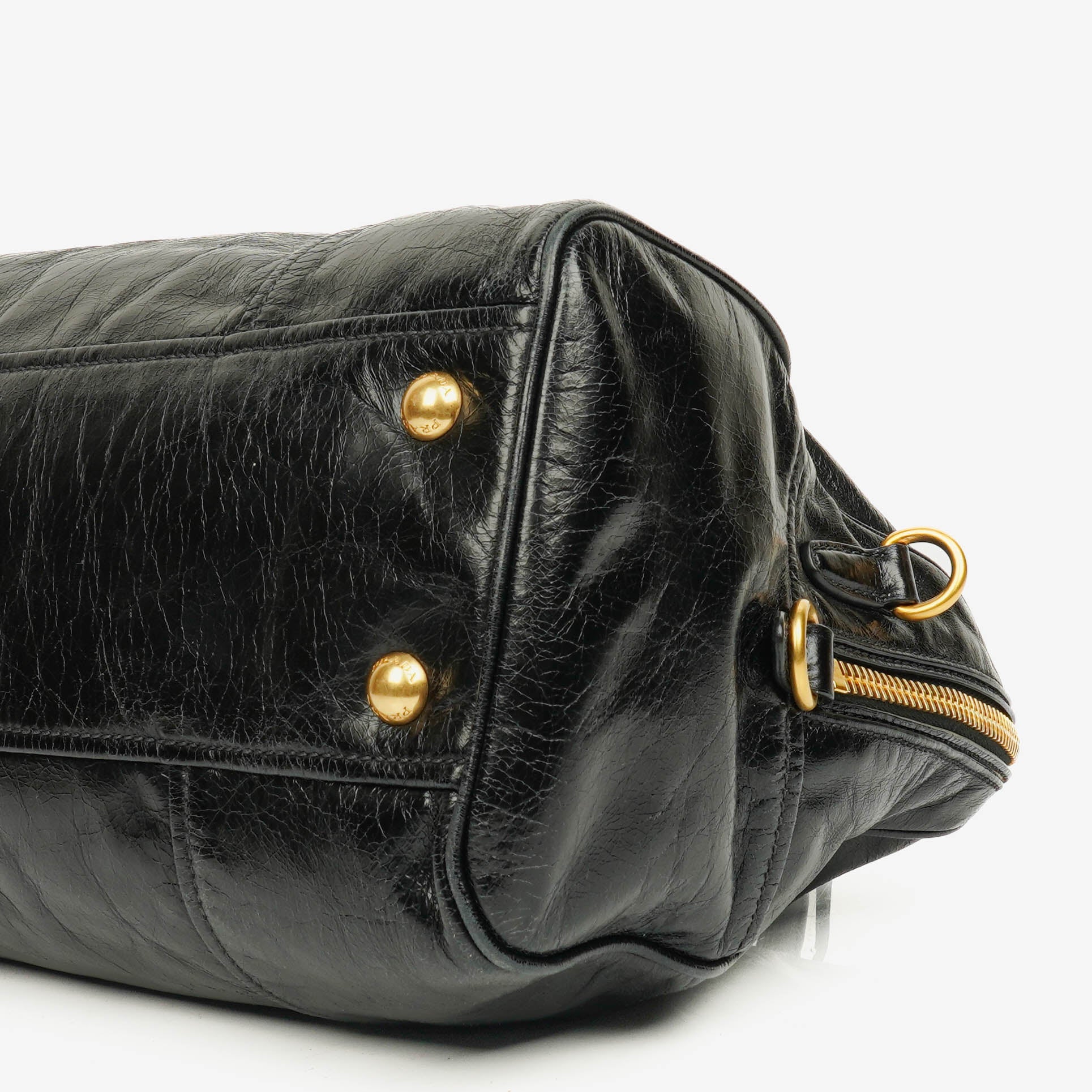 Prada Tasche aus Vitello Shine Leder