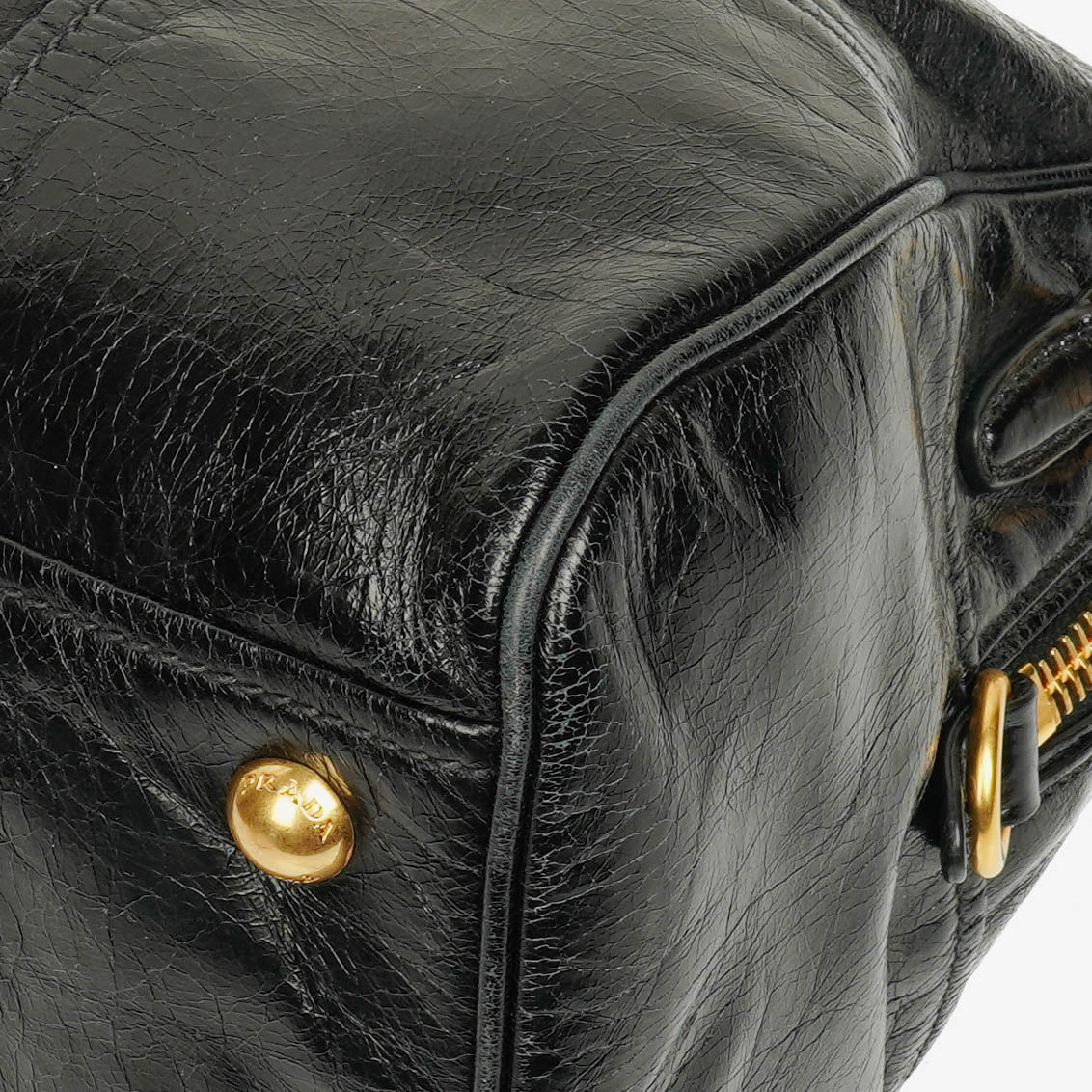 Prada Tasche aus Vitello Shine Leder