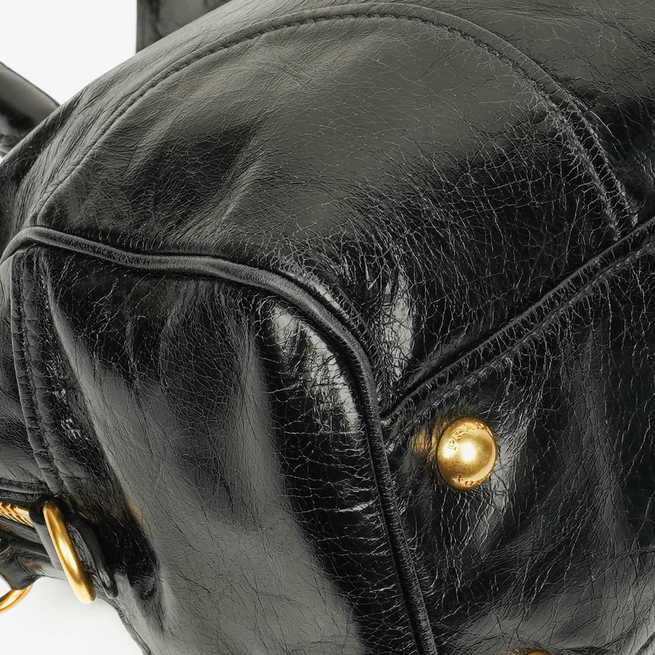 Prada Tasche aus Vitello Shine Leder