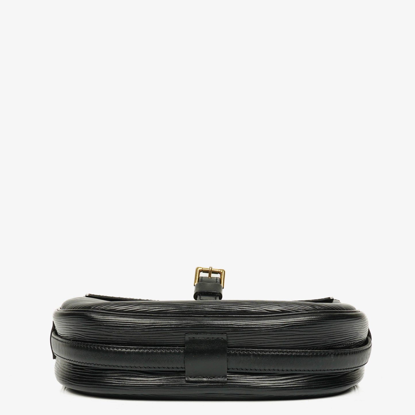 Louis Vuitton Jeune Fille MM Crossbody-Tasche aus schwarzem Epi Leder